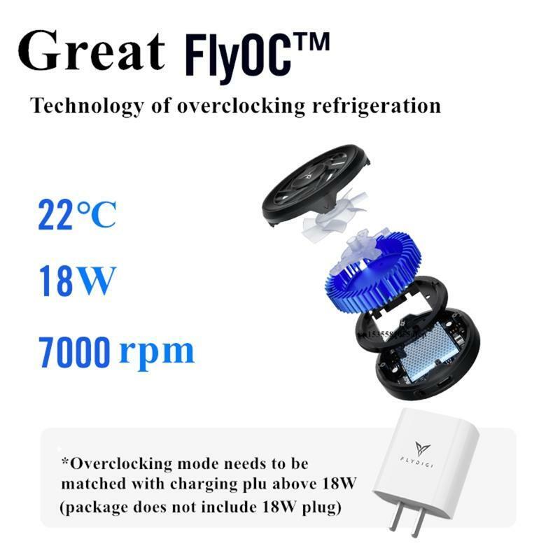 Magnetic Semiconductor Heat Radiator Mobile Gaming Cooler Fan for iOS Phones