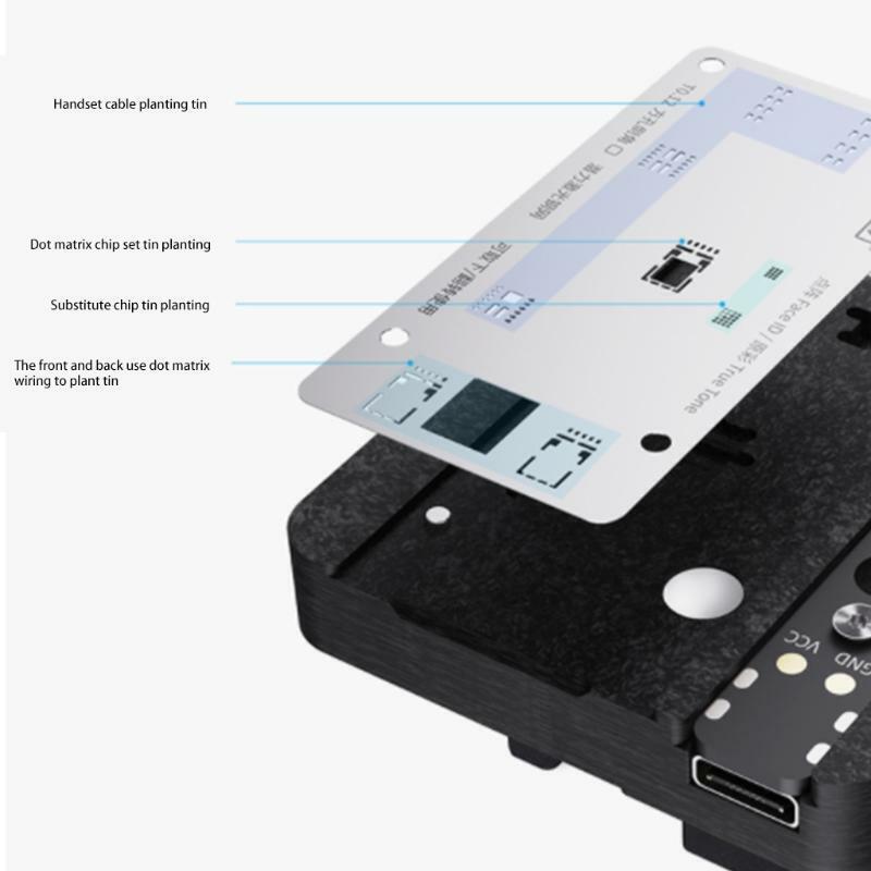 Black+ Blue Test Fixture Holder Front Camera Fixture Repair Pinch Point Parts