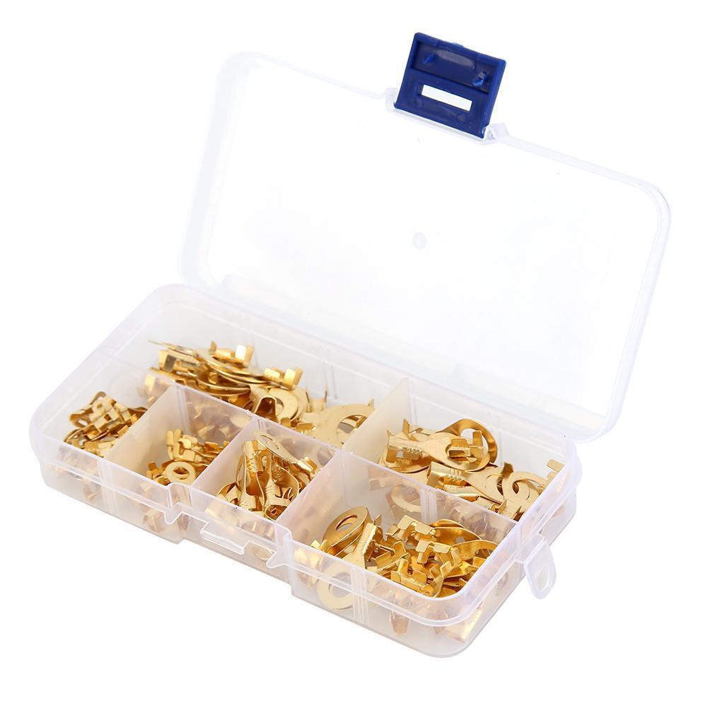 150pcs/set Wire Cable Connector Crimp Terminal Electrical Non-insulated Kit