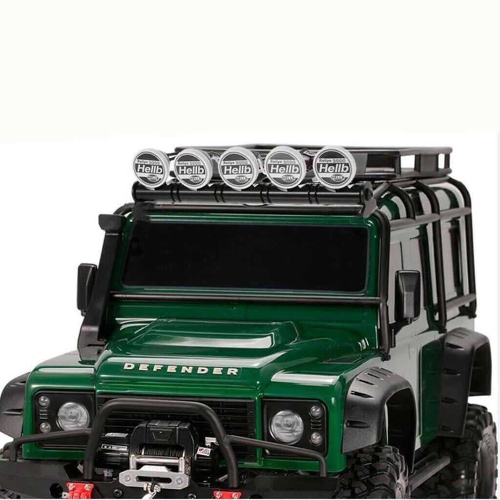 5pcs White Round Roof LED Light Bar for Redcat  -4 D110 1/10 RC Rock Crawler