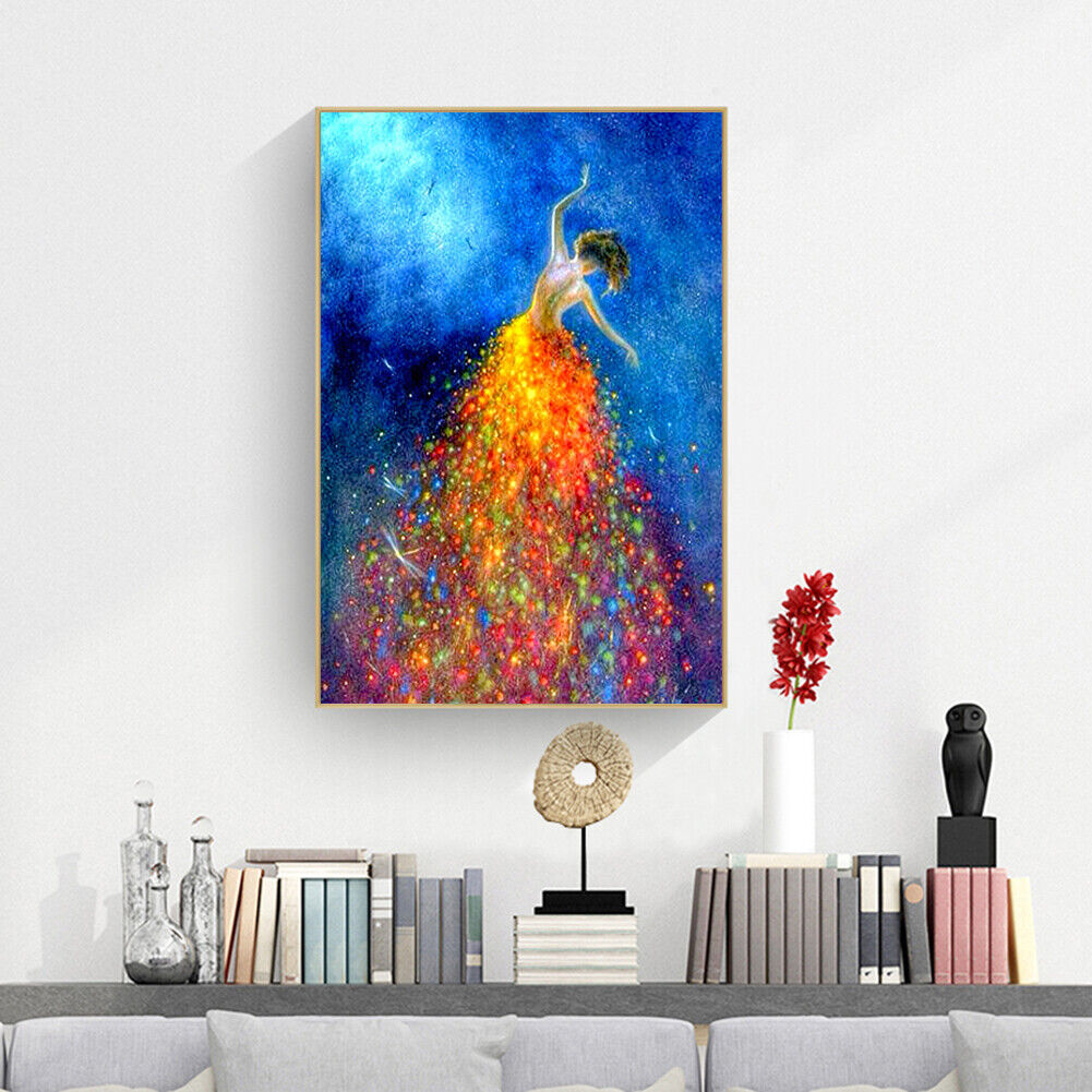 5D DIY Full Square Diamond Painting Dancing Women Embroidery Home Pictures