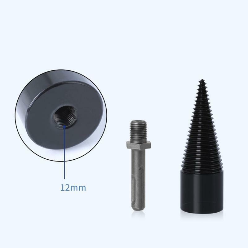32-42mm Wood Splitting Drill Bit 6pcs/set Firewood Log Splitter Drill Bit