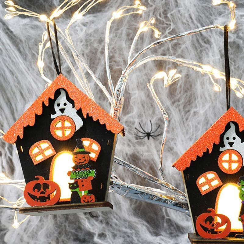 Halloween Pumpkin Lantern Suitable For Desktop Bookshelf Cloak Family Party