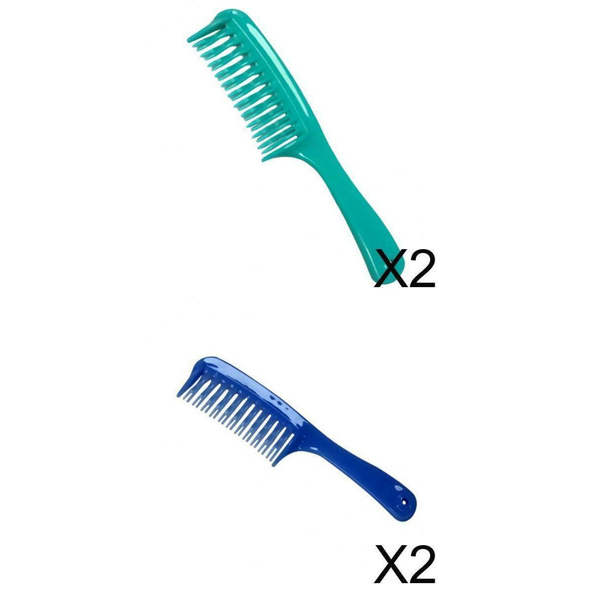 4x Double Row  Detangling  Comb Detangler Brush for Straighten