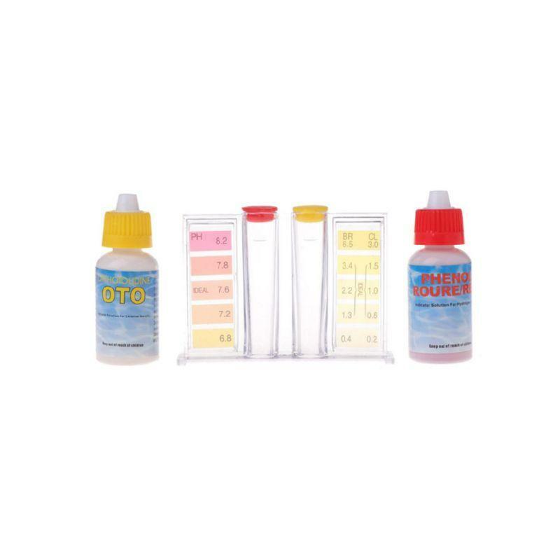 PH Water Quality Test Set Chlorine Hydroponics Testing Swimming Pool Aquarium