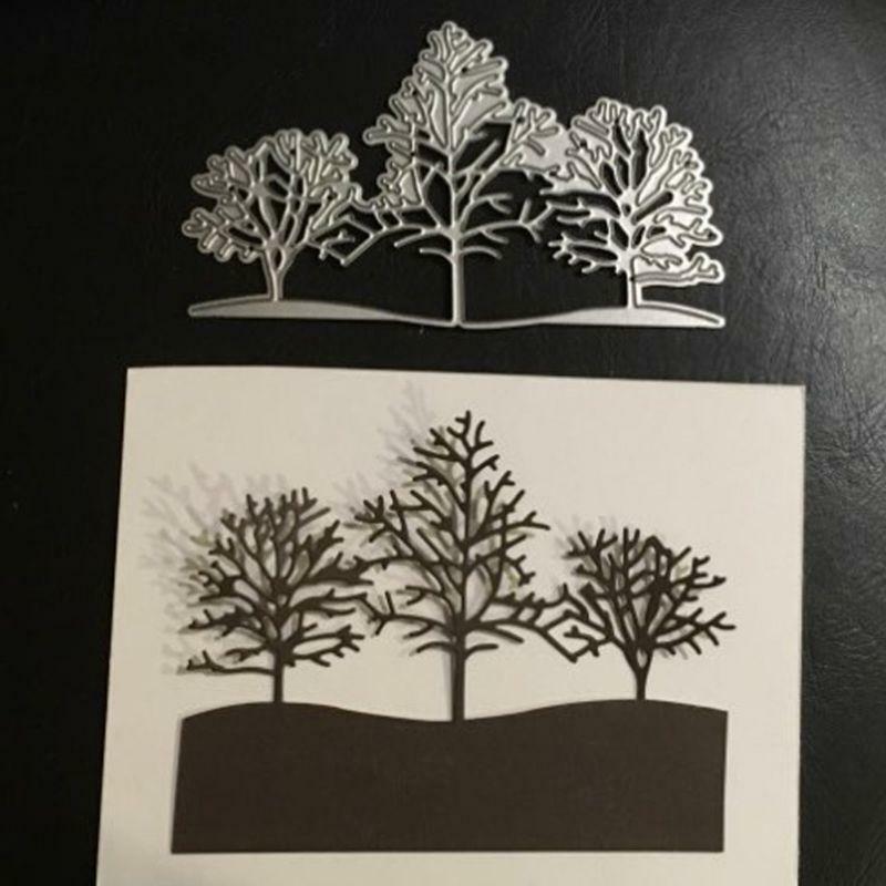 Trees  Metal Cutting Dies Stencil DIY Scrapbooking Album Paper Card Craft Decor
