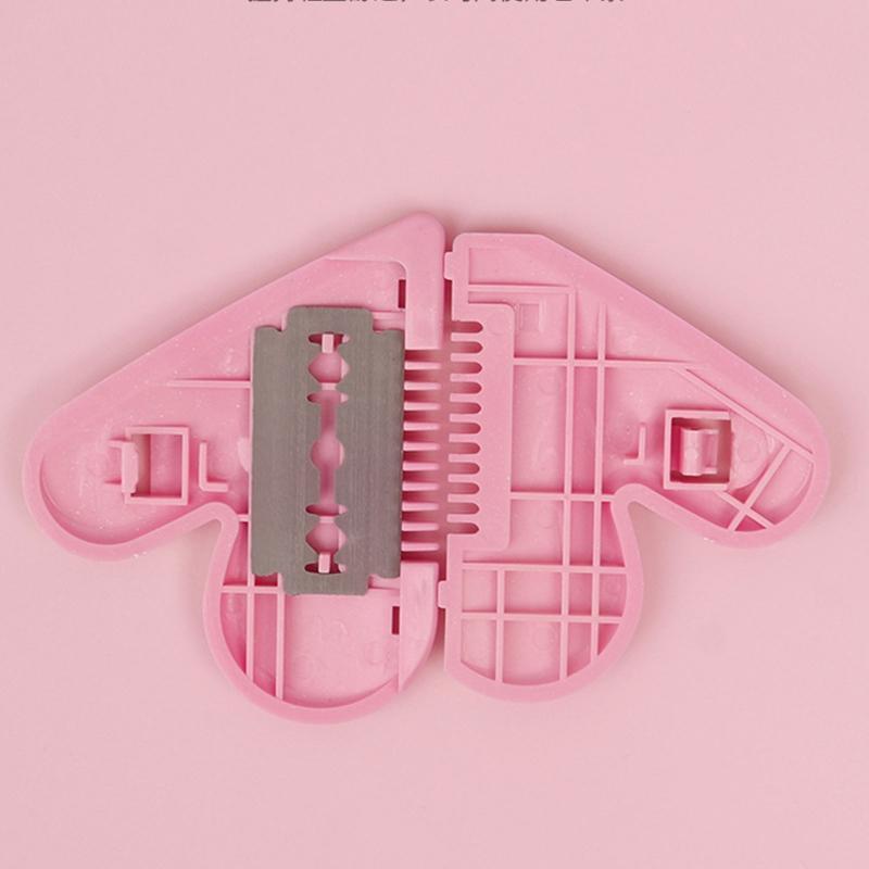 Pubic Hair Remover Razor Hair Cutting Comb With Blade For Dog Bangs Hair Trimmer