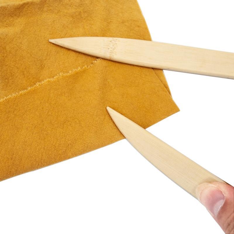 Hard Wood Tailors Clapper with Wooden Point Turner Ironing Mat for Steam Iron