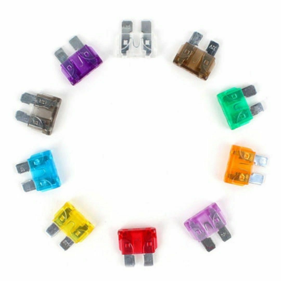 ATC ATO ATM AUTO Boat Truck Blade FUSES Kit Case Assorted Car Fuse Assortment