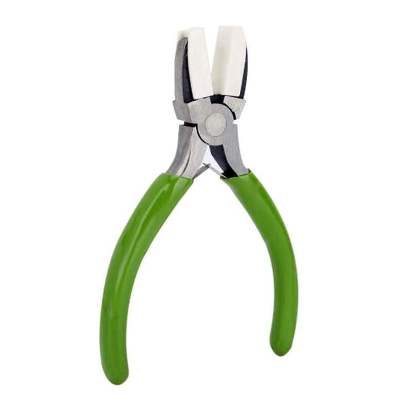 Practical Carbon Steel Pliers w/ Cover 5.5'' Nylon Pliers for DIY Jewelry Making