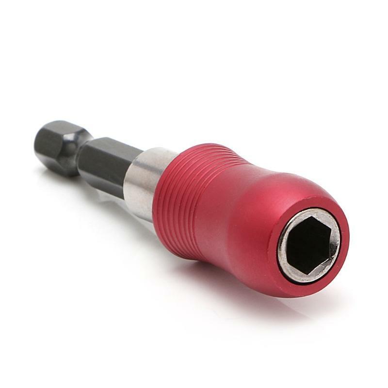 1 Pc 60mm 1/4 Inch Hex Shank Quick Release Screwdriver Bit Holder Extension Bar