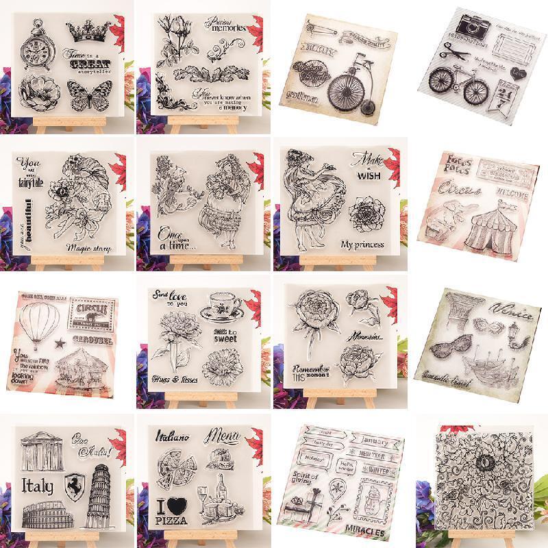 Balloon Clear Silicone Seal Stamp For DIY Album Scrapbooking Photo Card Decor