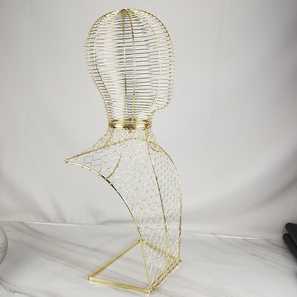 Cowboy Wire Ball Hat Wigs Holder Display Stand Organizer Rack Storage