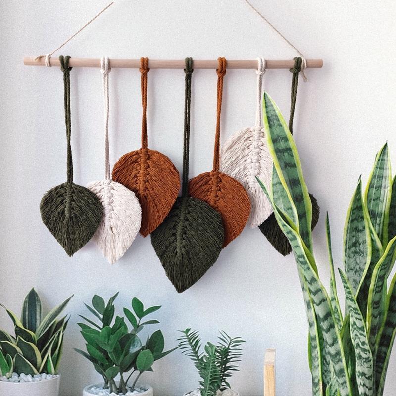 Wall Hanging Feather Woven Apartment Living Room Bedroom Wedding Party Ornaments