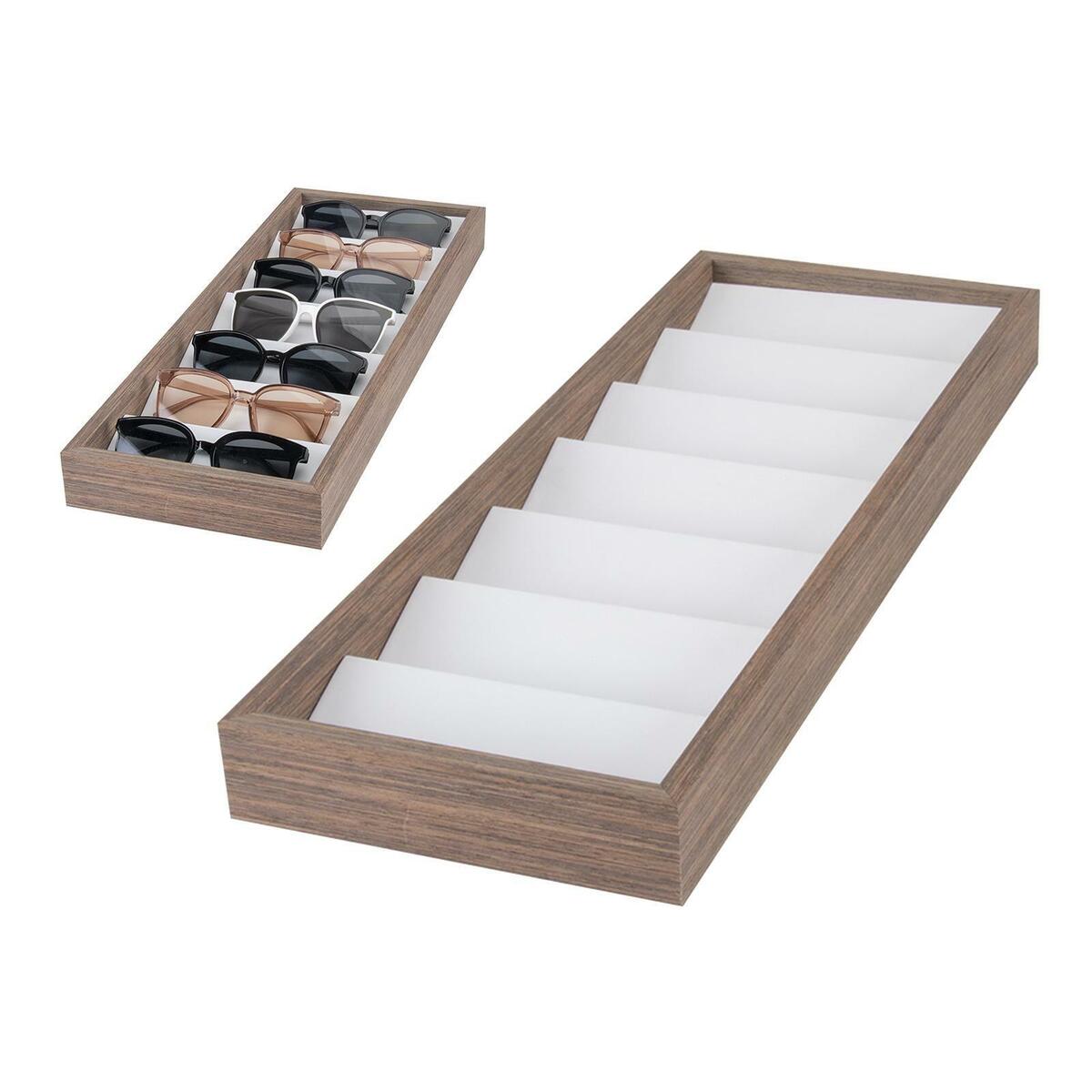 Glasses Storage Organizer Eyeglasses Shelf  Container
