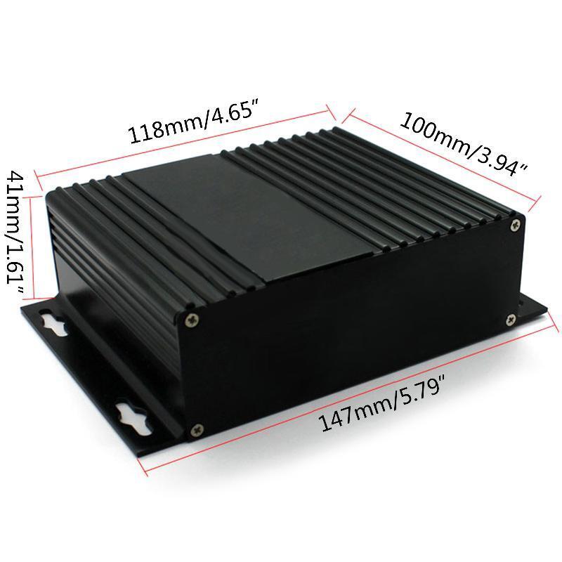 Auminum Enclosure Electronic Project Case Box Circuit Board Enclosure Case 1 PC