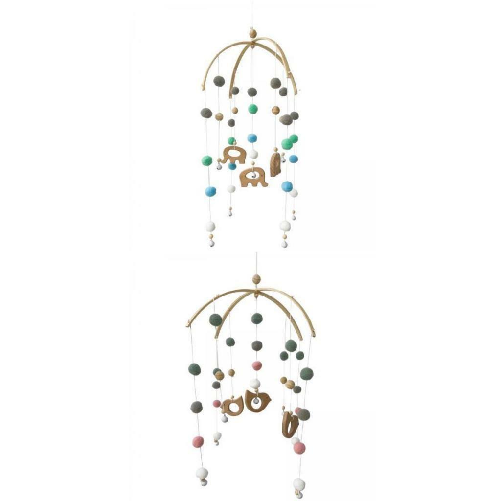 Set of 2 Nordic  Hanging Baby Crib Mobile Wind  Bed  children room