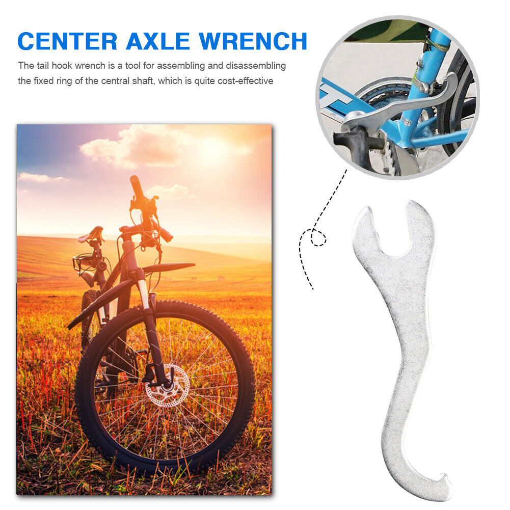 Bicycle Lock Ring Remover Bottom Bracket Pedal Spanner Wrench Repair Tools