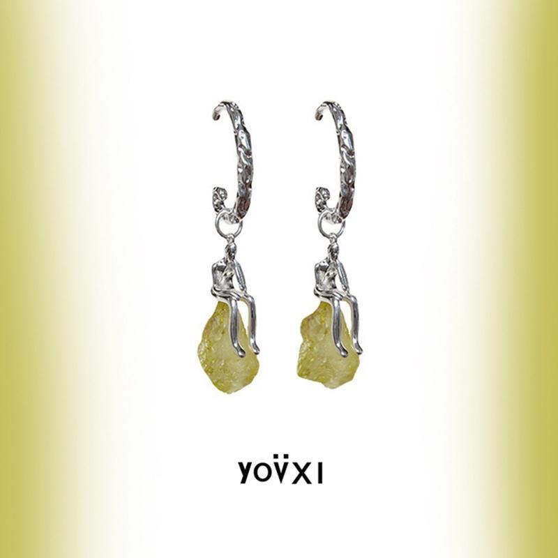 Novelty Thinker Dangle Earrings Culture Style Abstract Art Earrings Ornament
