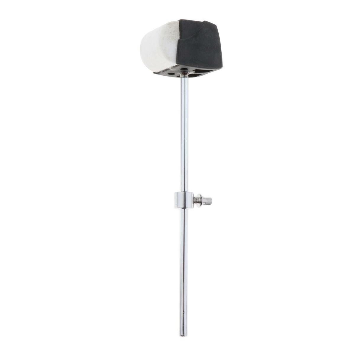 Felt Bass Drum Pedal Beater Head Mallet Stainless Steel Shaft Replacement