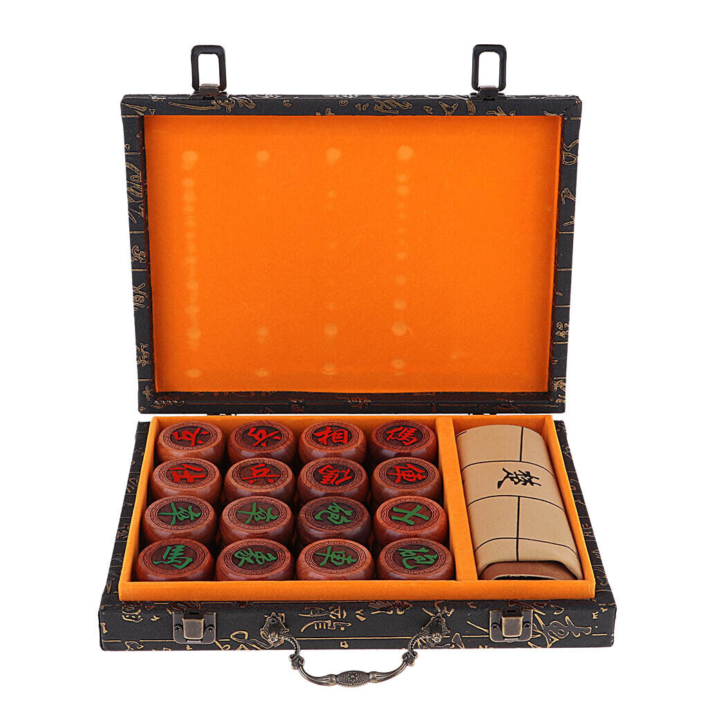 Rosewood Chinese Chess Traditional Xiangqi Office Business Collectable Gift