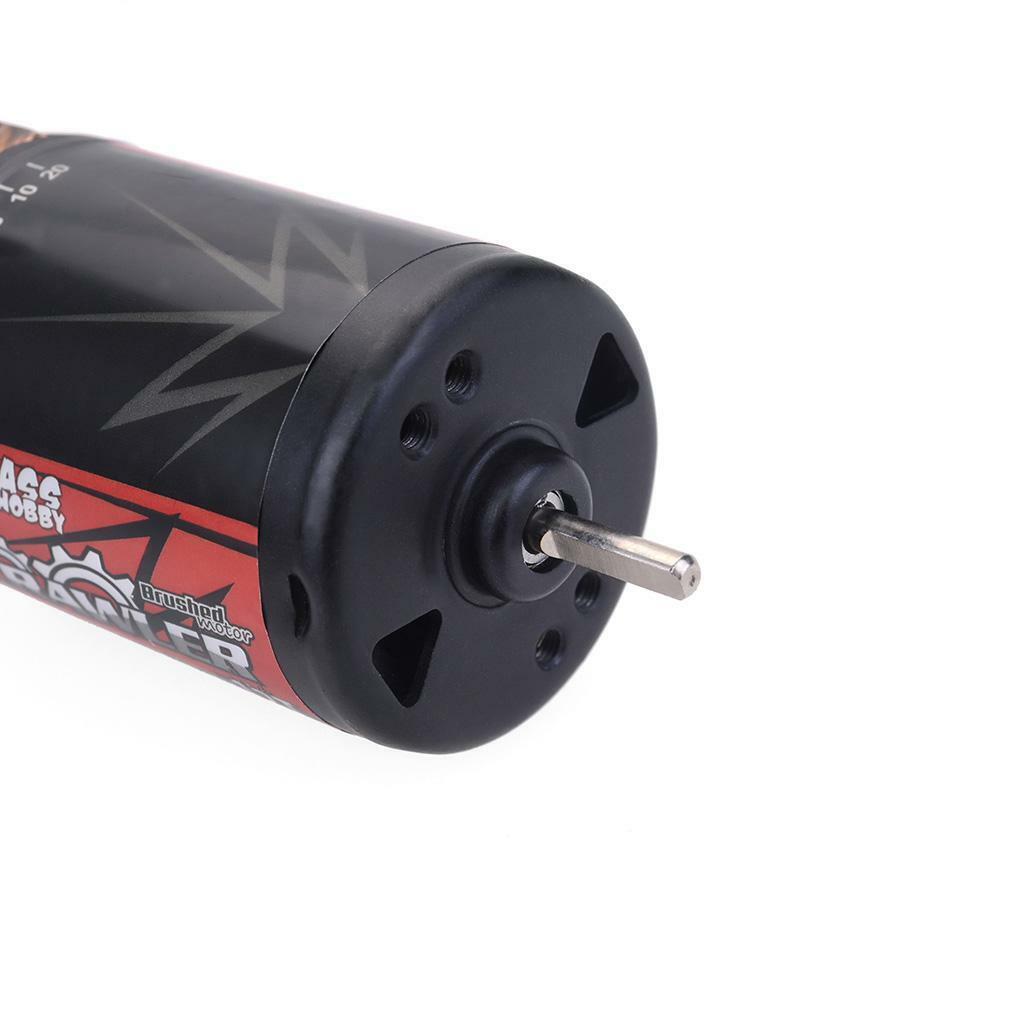 7.4 2S Lipo 5-Slot 12T 550 Brushed Motor :10 Scale RC Crawler Car