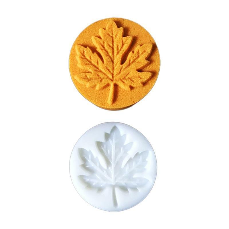 25g Maple Leaf Stamps Pastry Moon Cake Mold Thickness Adjustable Durable Baking