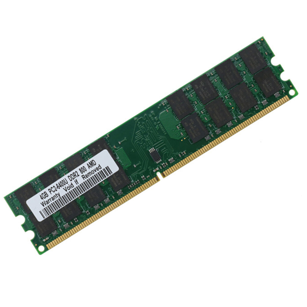 Memory RAM DDR2 4GB 24 Pin 800 MHz DDR2 Desktop Memory Module (Army Green)