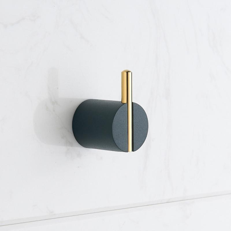 Multifunction Coat Hooks Home Brass Robe Hanger Heavy Duty Decorative Wall Hooks