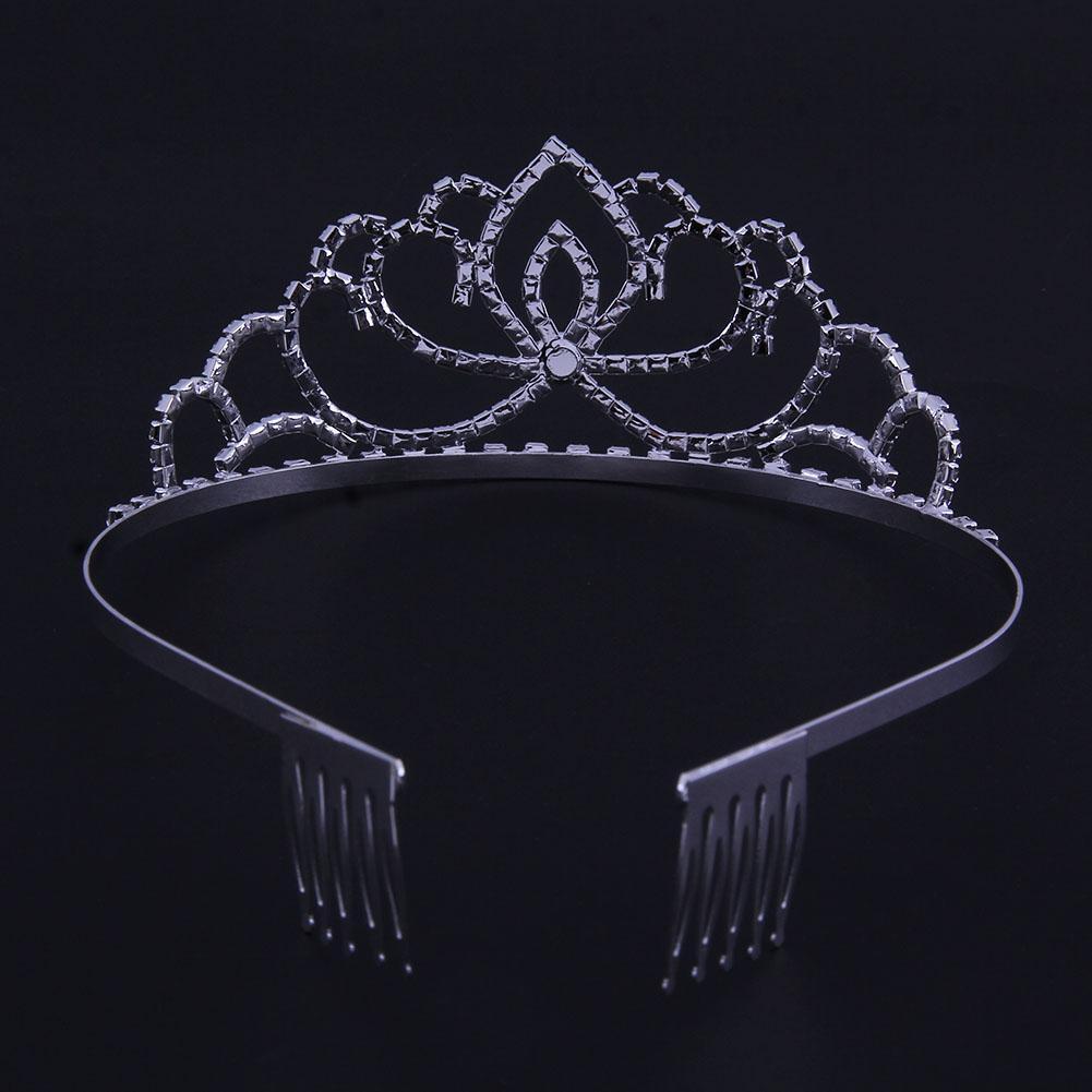 Bride Wedding Headdress Jewelry Crystal Hair Crown Dinner Accessories
