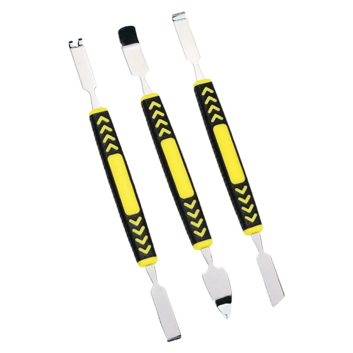 6 Pieces Dual Ends  Spudger Set Stainless Steel for Mobile Phone Laptop