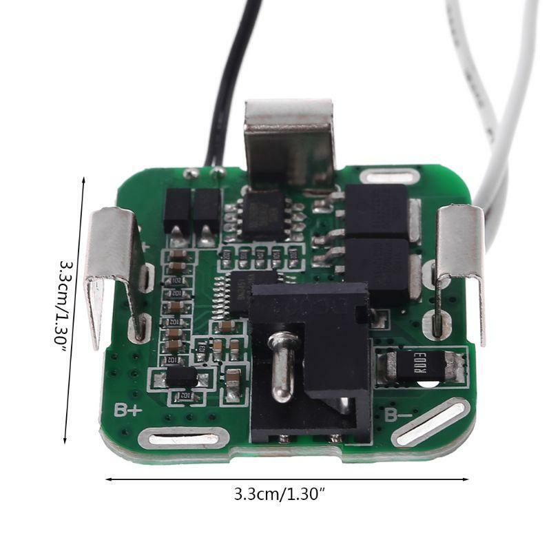 4S 14.8V 16.8V Lithium Battery Protection Board For Power Tools Drill Straight