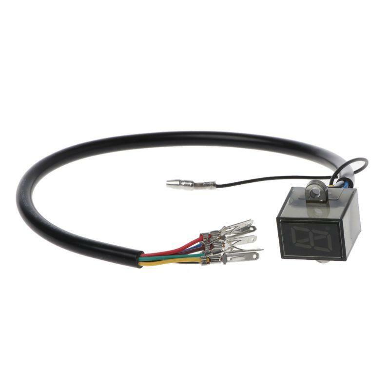 6-Speed Display Motor Gear Indicator Digital Waterproof Indication Universal For