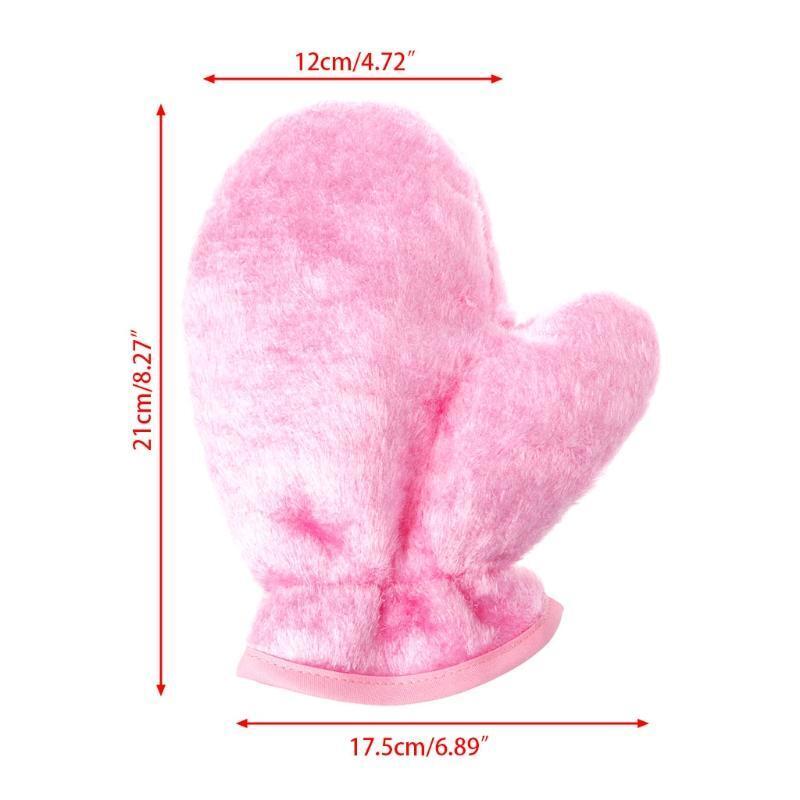 Dishwashing Sponge Wood Fiber Waterpoof Gloves Anti Oil Scrubber Cleaning Brush