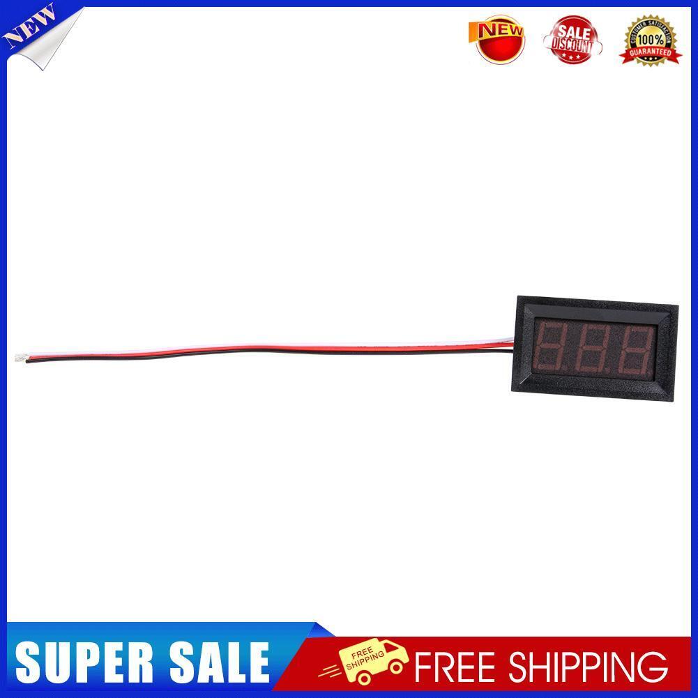 V27D 0.56inch LED Digital Voltmeter DC 0-40V Three Line Volt Meter(Red)