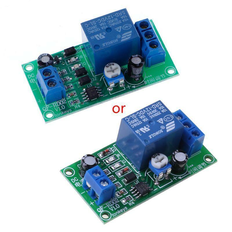 DC 12V To 30V DC/250V AC 0-60S Adjustable Delay Timer Switch NE555 Relay Module