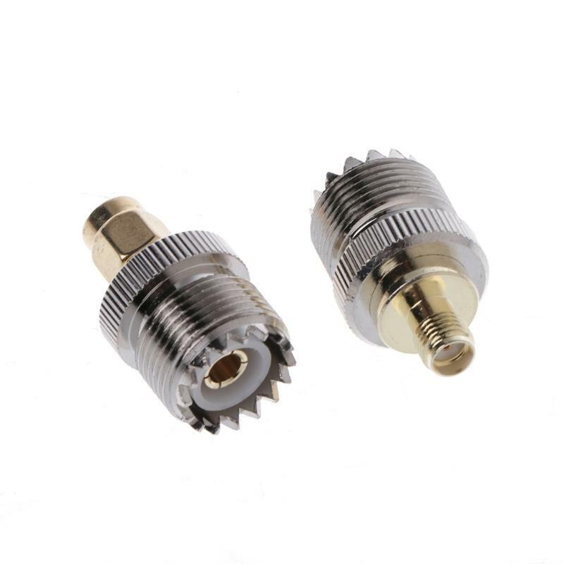 4 Pcs A13 Kit Adapter PL259 SO239 to SMA Male Female RF Connector Test Converter