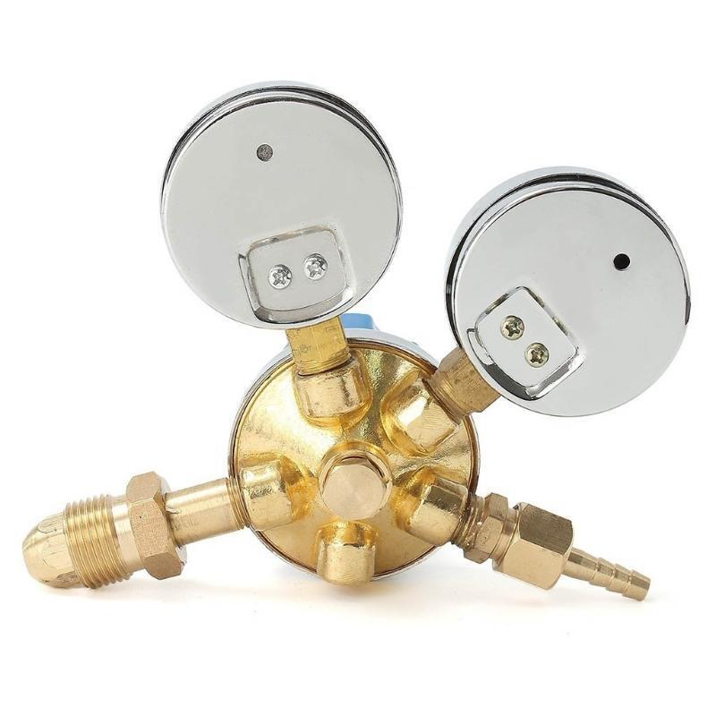 Oxygen Gas Regulator MIG TIG G5/8 Thread 0-25MPa Copper Pressure Flow Meter