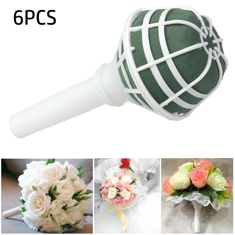 Floral Holder Decoration Bridal Bouquet Holder Floral Handle Wedding Bouquet