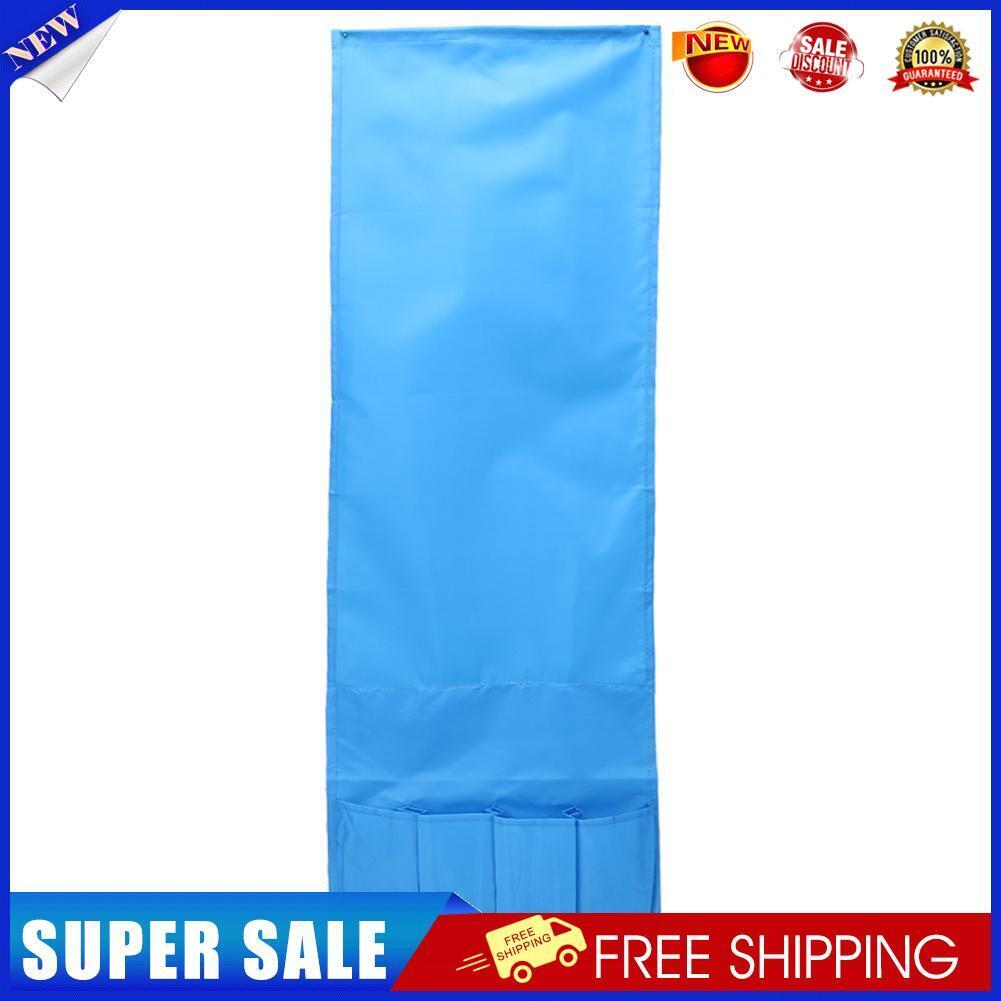 Household Bed Sofa Hanging Storage Bag Foldable Portable Storage Bag(Blue)
