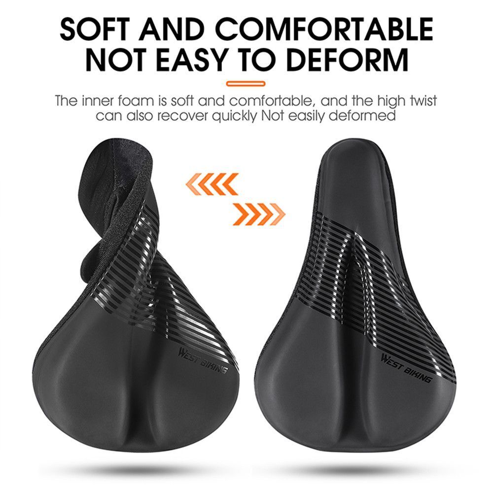 Road Bike MTB Bike Cushion Cycling Saddle Case Seat Pad Bicycle Saddle Covers