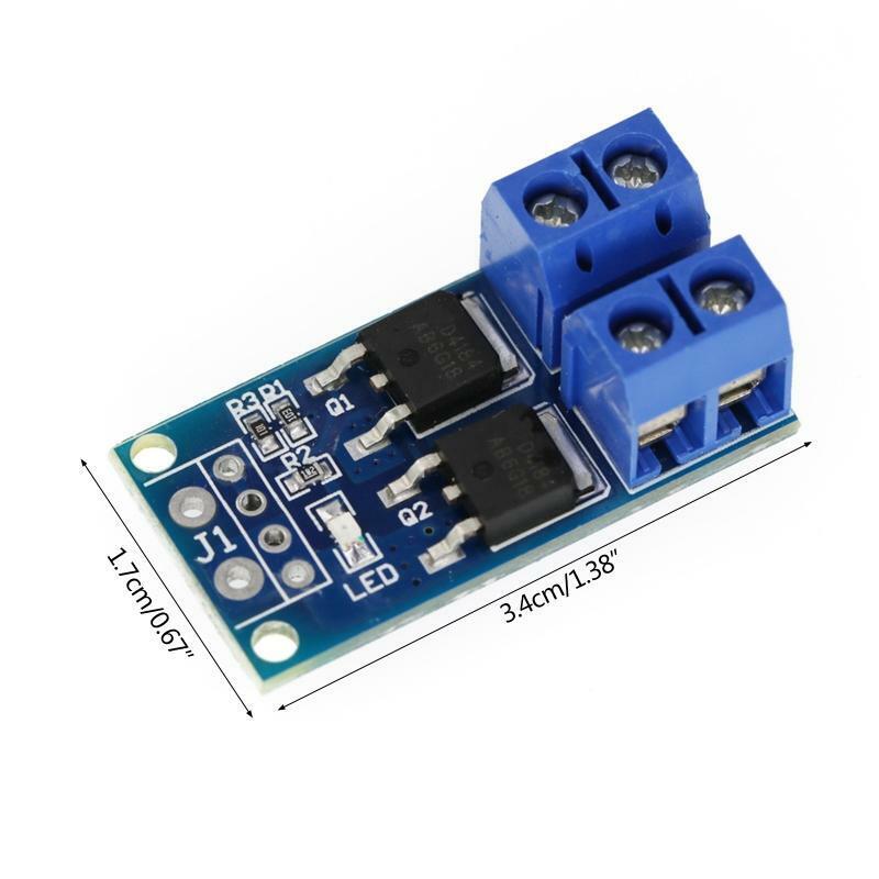 15A 400W MOS Trigger Switch Drive Module for Motor PWM Regulator Control Panel