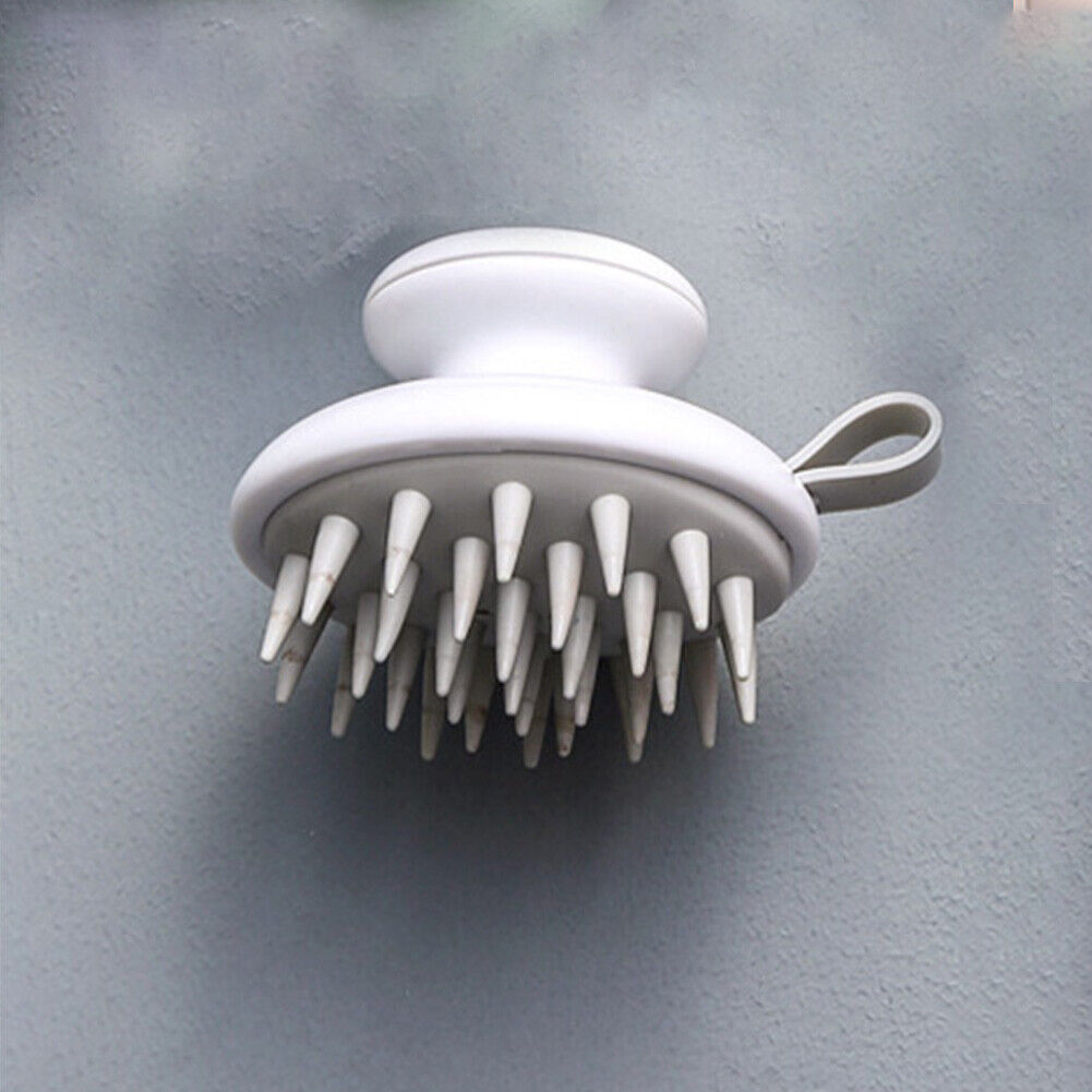 Handheld Scalp Massage Brush Portable Shampoo Brush Hair Care Comb (White)
