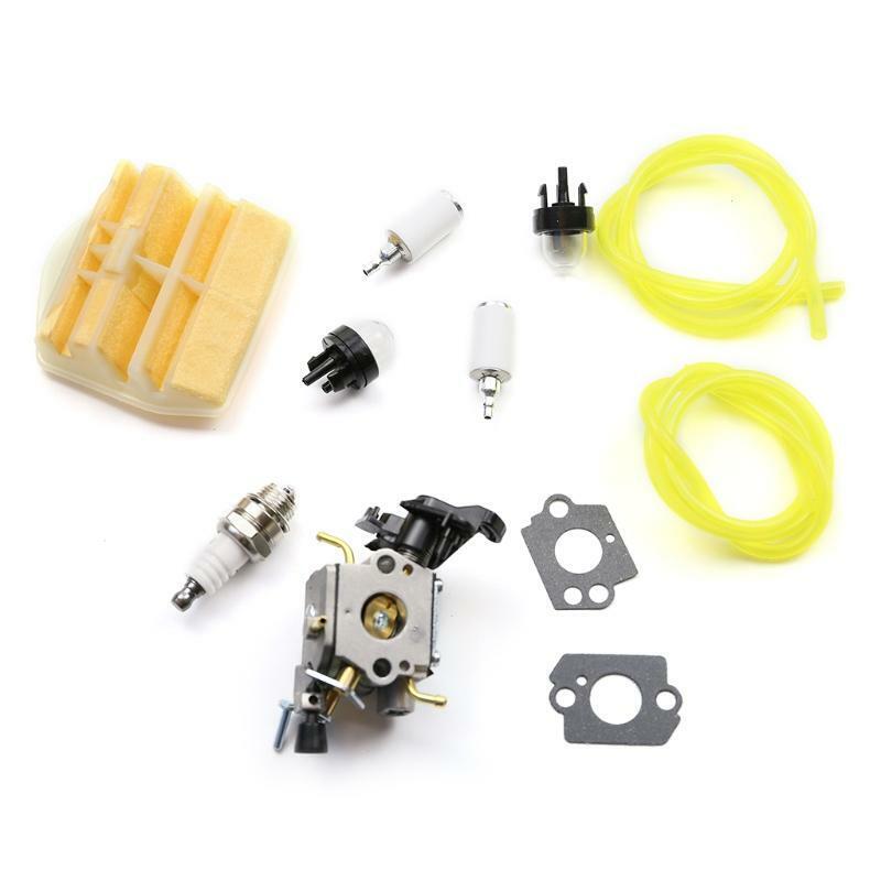 Carburetor Primer Bulb Fuel Line Filter Kit for 445 450 445E Chainsaw fo Zama