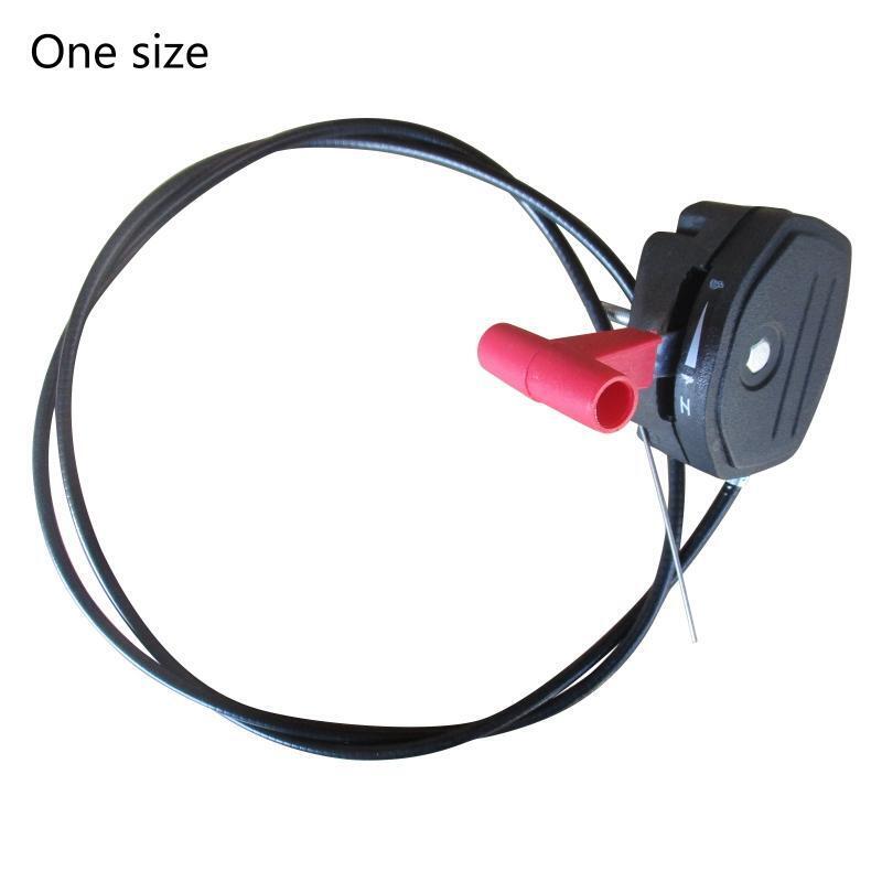 Universal Throttle Cable & Choke Lever for Mower Maintenance Garden Tools