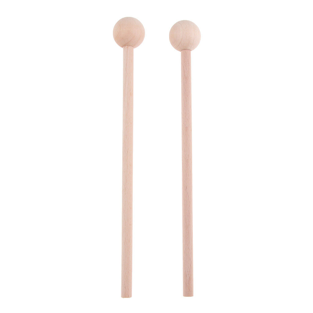 Double Drum Marimba Percussion Mallets Sticks Hard  22cm  Gift