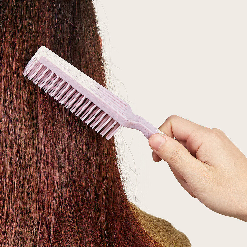 Women Hair Brush Scalp Massage Designed Anti-static Eight Claw Comb (Pink)