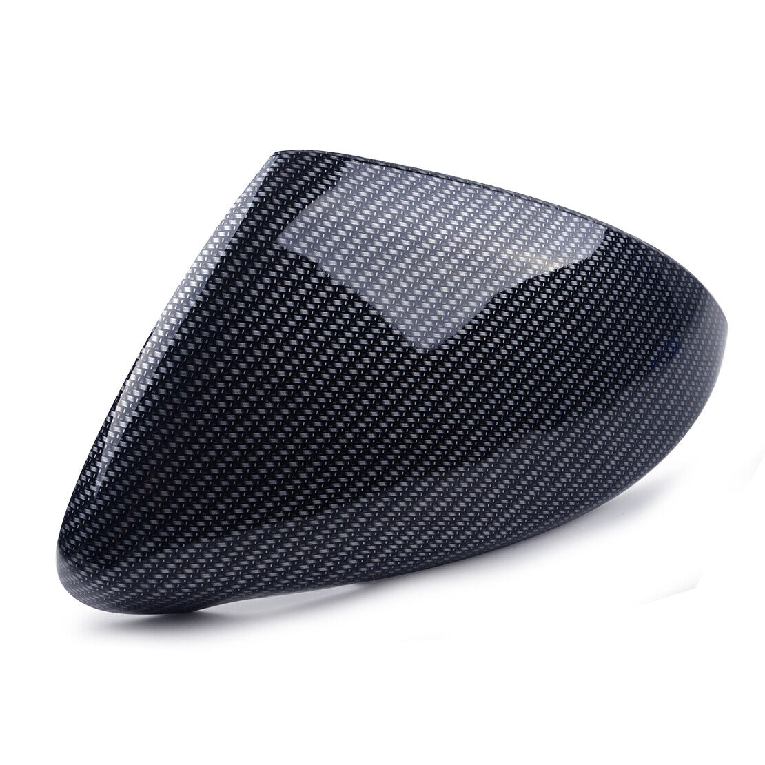 Left+Right Side Mirror Cover Trim Carbon Fiber fit for VW Golf 7 MK7 14-18 Ly
