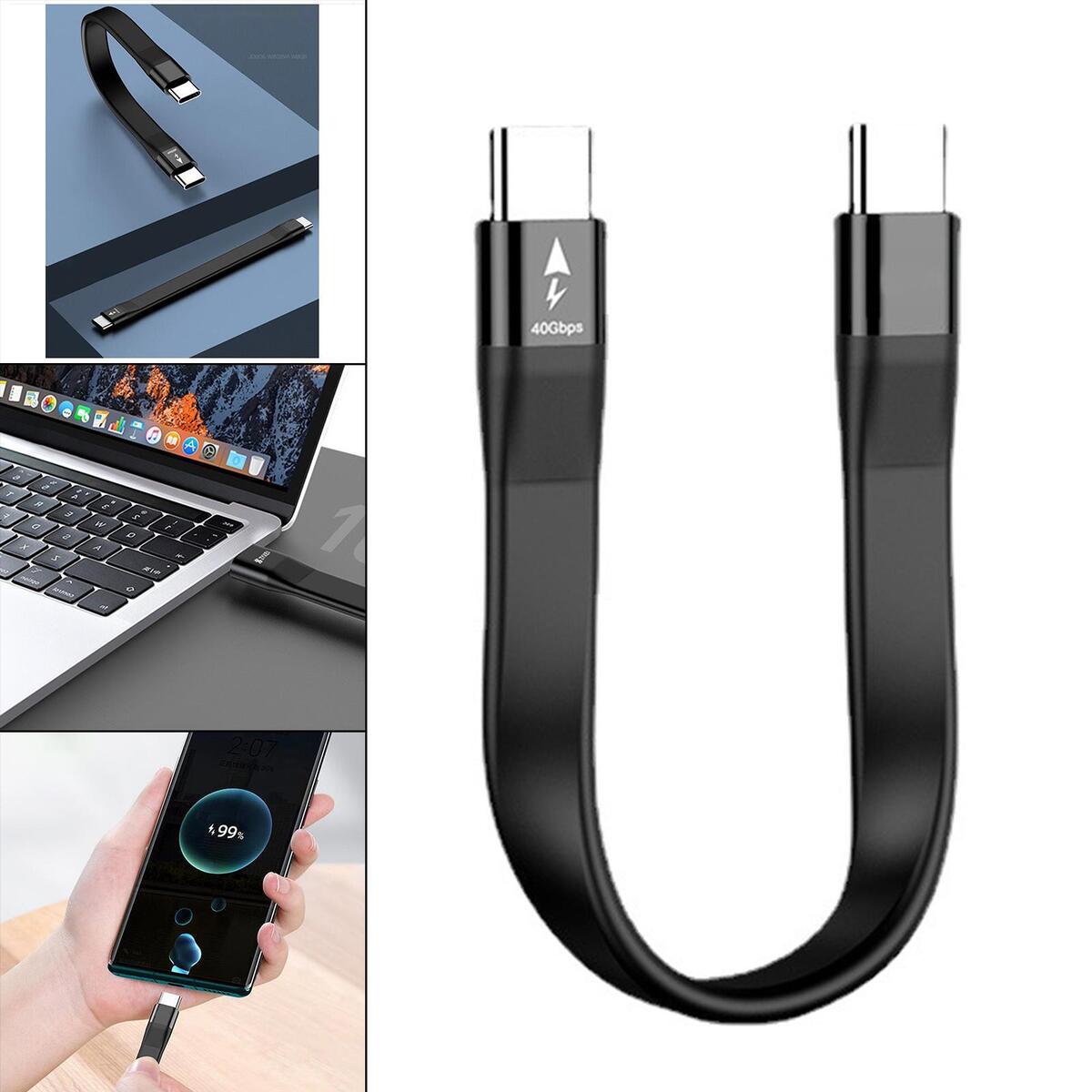 Gazechimp USB C to USB C Cable Charger Cable Fast Charging Audio Video for