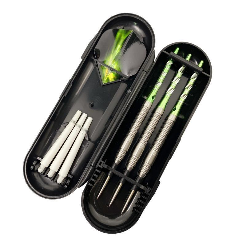 Professional 23 Grams 90% Tungsten Steel Tip Darts Aluminium Shafts with Storage